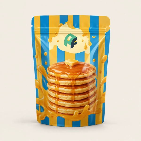 Custom Printed 5x8x 3" Mylar Bags (1/2 oz)